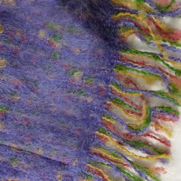 Guillaume Paris Mohair Scarf 10.5"x64" - Picture 3 of 4